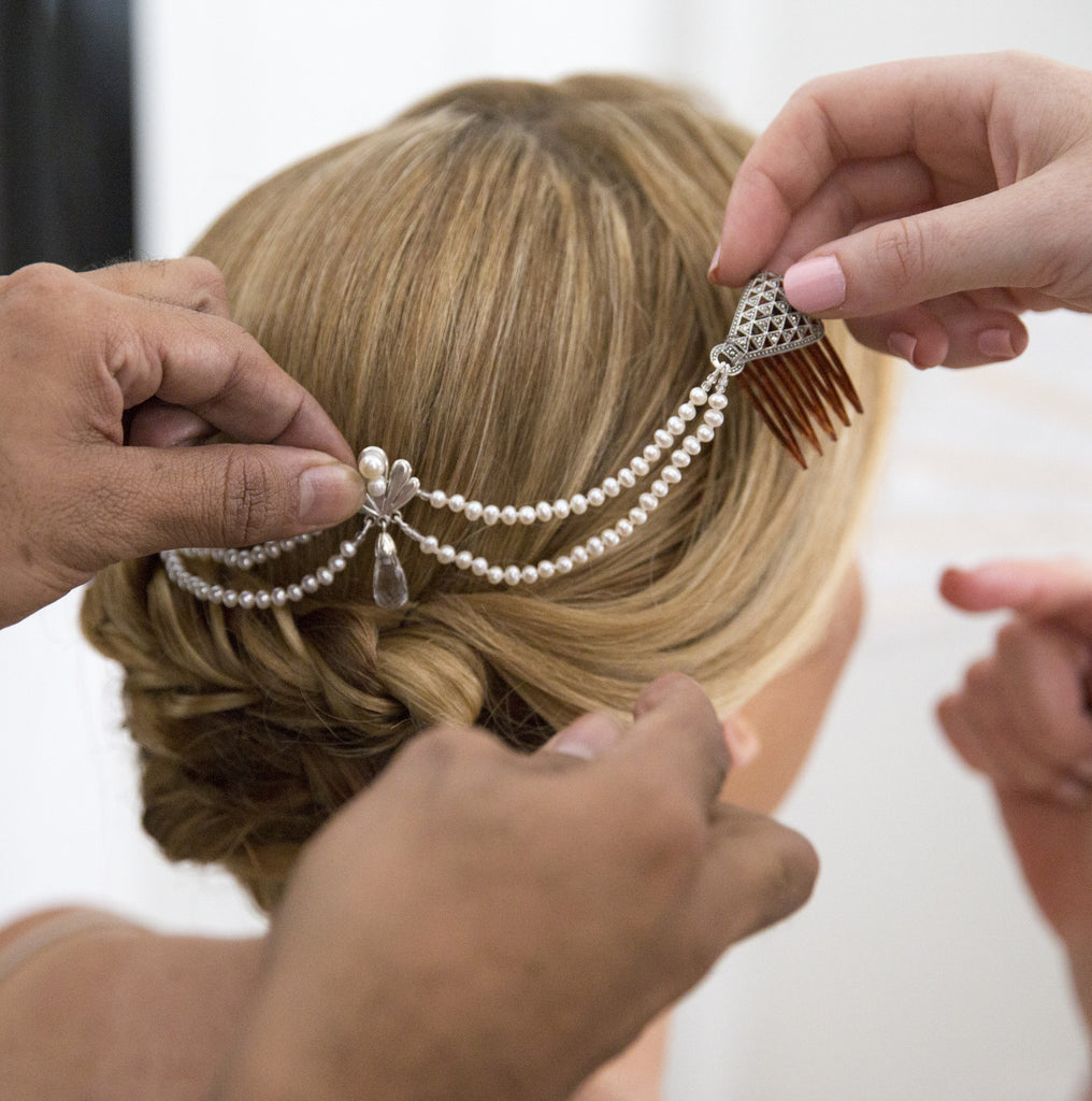 Pearls for the bride...